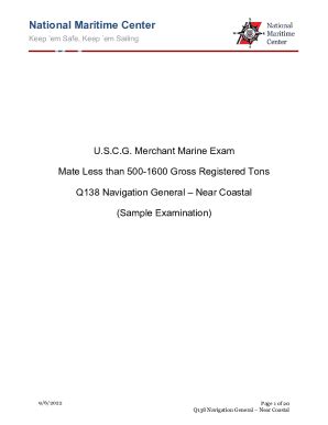 coast guard exam date|Examinations NMC .